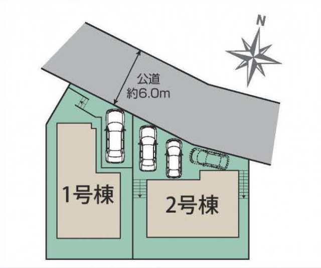 【ブルーミングガーデン川崎市多摩区南生田4丁目】区画図