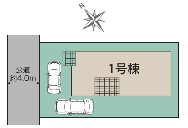 【ブルーミングガーデン王禅寺東3丁目】区画図