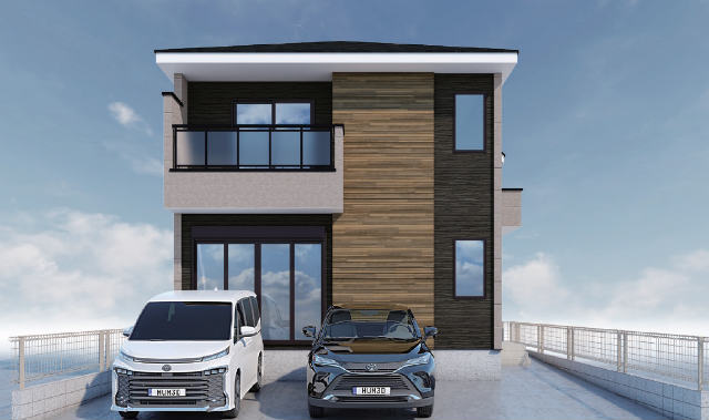 【KEIAI STYLE 狛江市岩戸南2期】外観パース