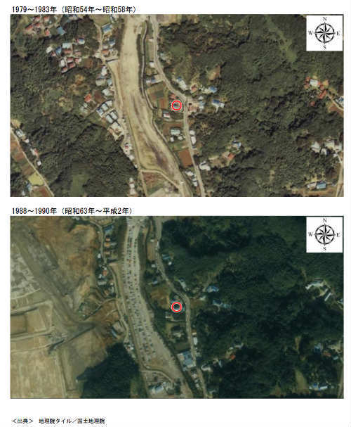 ガルボシティー奈良町2期 子供の国 新築一戸建て全6棟：土地の履歴：古地図・過去の航空写真 (3).jpg