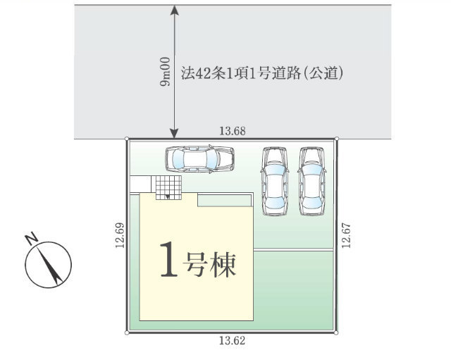 【FiT町田市本町田9期】区画図