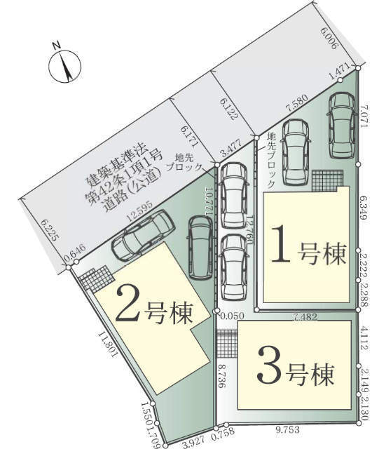【FiT町田市忠生5期】区画図