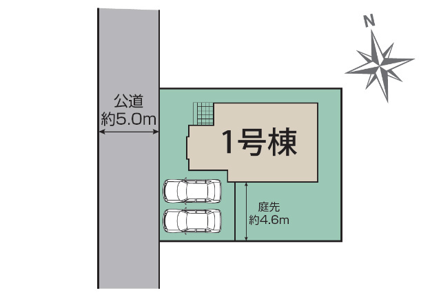 【ブルーミングガーデン薬師台1丁目2期】区画図