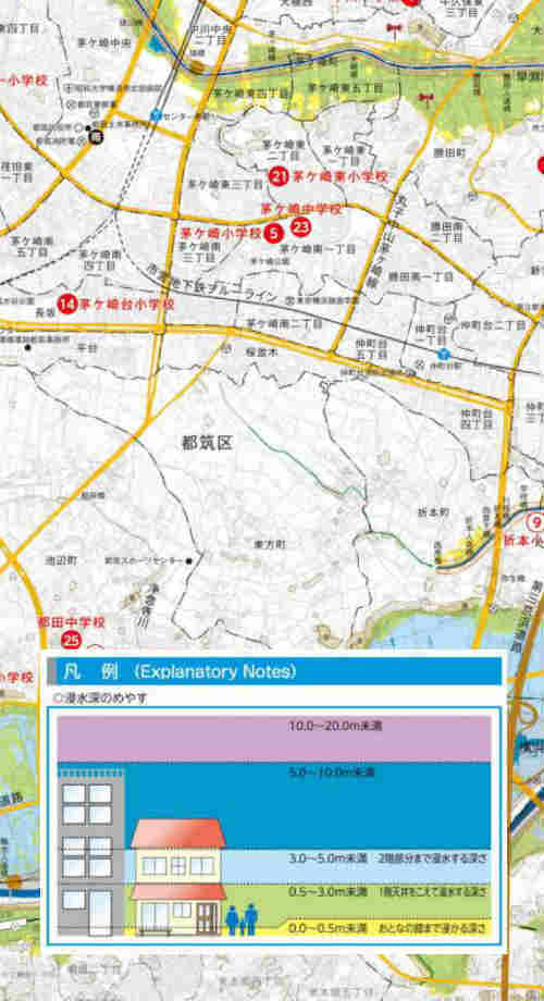 ハートフルタウン平台3番 第2期 センター南駅・都筑ふれあいの丘駅:ハザードマップ(洪水・土砂災害) (2).jpg