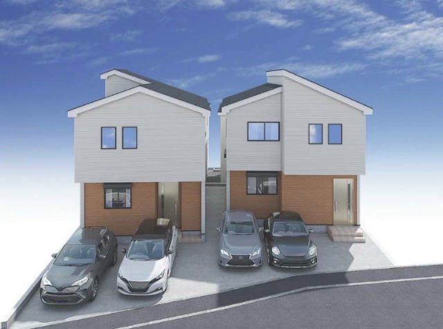 【ニュービルドシリーズ恩田町1期】外観パース２