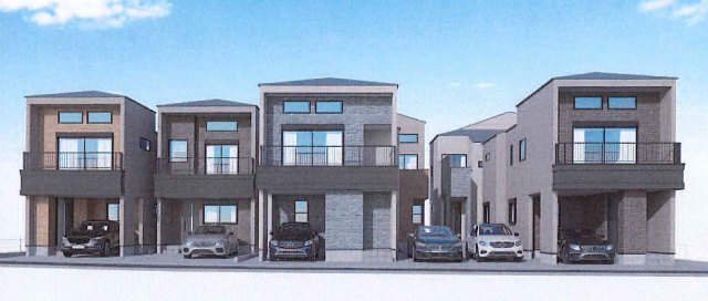 【メルディアの家 神木本町104⑥】外観イメージパース