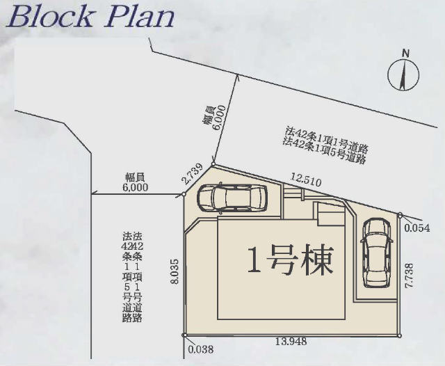 【FIT-ACE 多摩区南生田】区画図