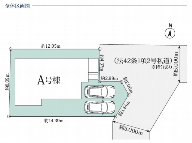 【新築一戸建全1棟｜港北区新吉田東5丁目】区画図