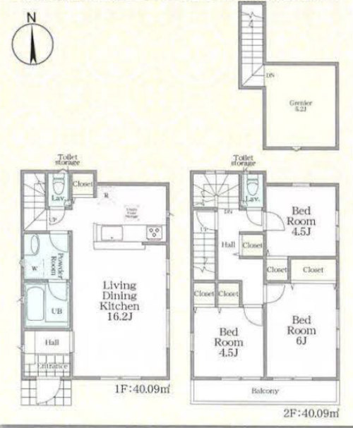 新築一戸建 全18棟｜調布市深大寺北町第3】調布駅バス19分・三鷹駅バス14分 5号棟.jpg