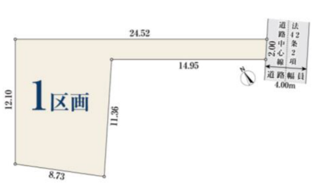 【ミラスモ狛江市元和泉210①】区画図