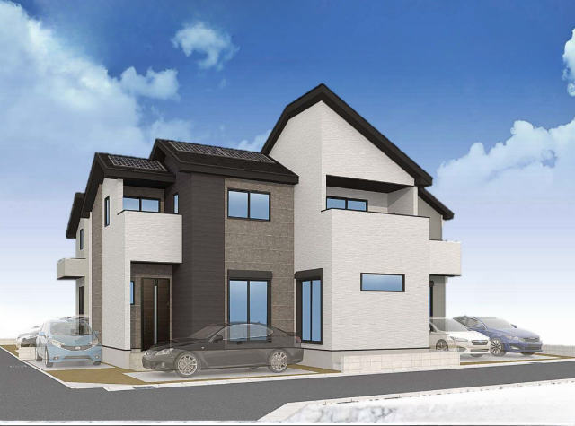 【リガーレ調布市緑ヶ丘1期】外観パース