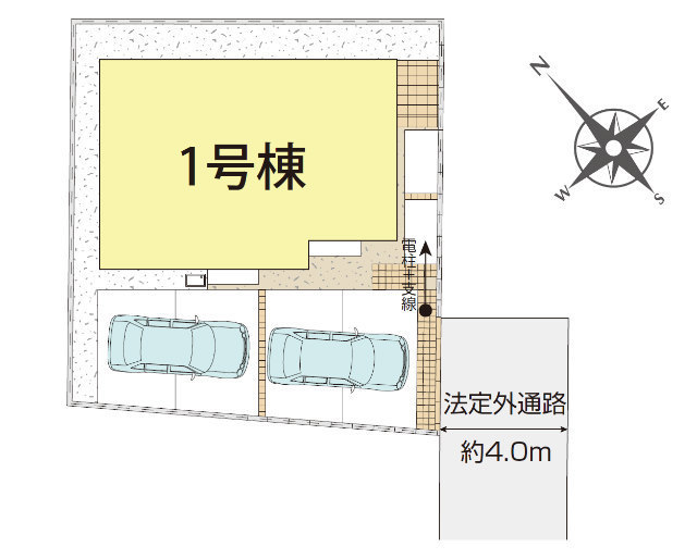 【ブルーミングガーデン狛江市中和泉5丁目】区画図