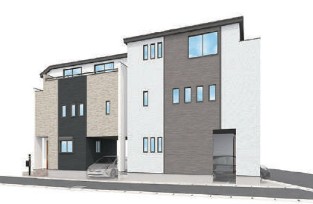 【ハートフルタウン中原区新城中町】外観パース