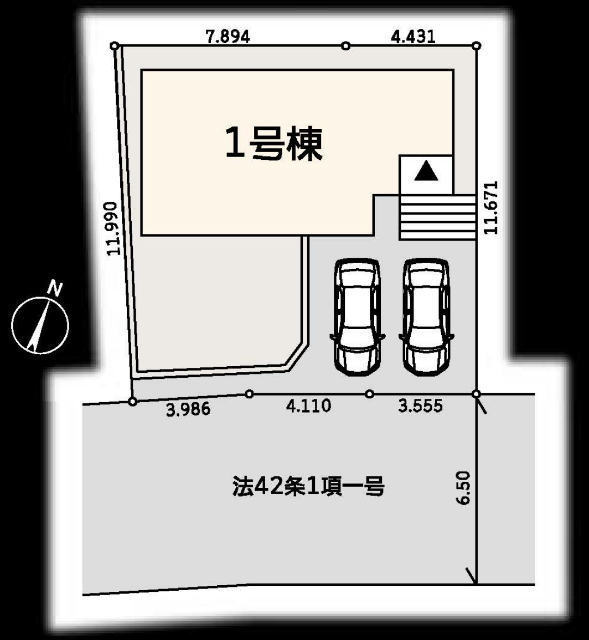 【リーブルガーデン美しが丘西2丁目】区画図