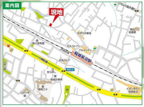 ハートフルタウン稲城大丸 新築一戸建て2棟 稲城長沼 駅徒歩5分 地図 (1).jpg