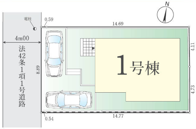 【FiT町田市金井4期】区画図