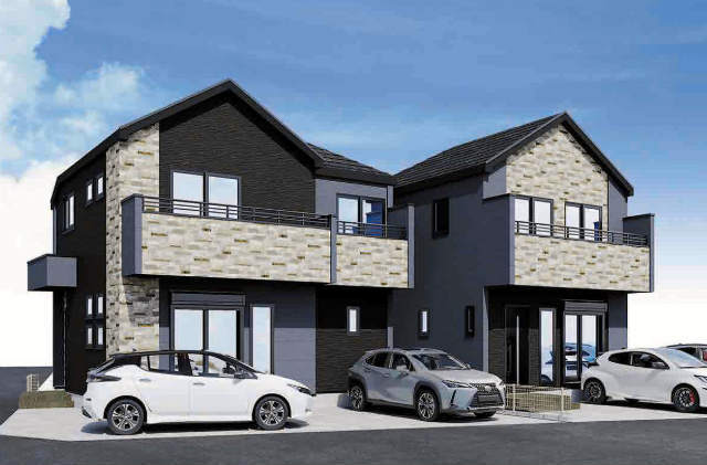 【FiT-A府中市小柳町3期】外観パース