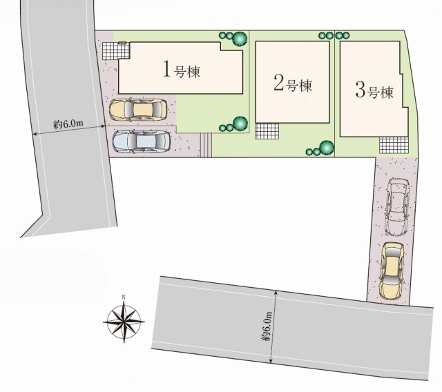 【ハートフルタウン多摩市和田2期】区画図