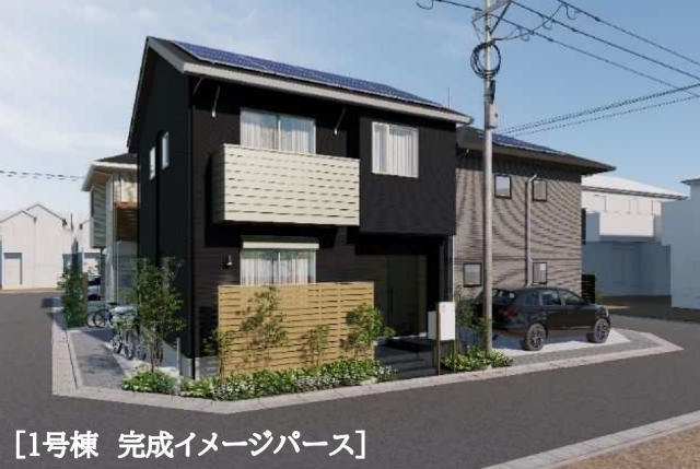 【SEKISUI HOUSE noie 三鷹市大沢】外観パース