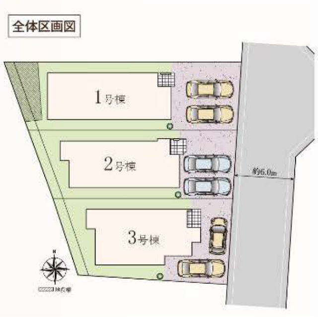 【ハートフルタウン王禅寺字志村】区画図