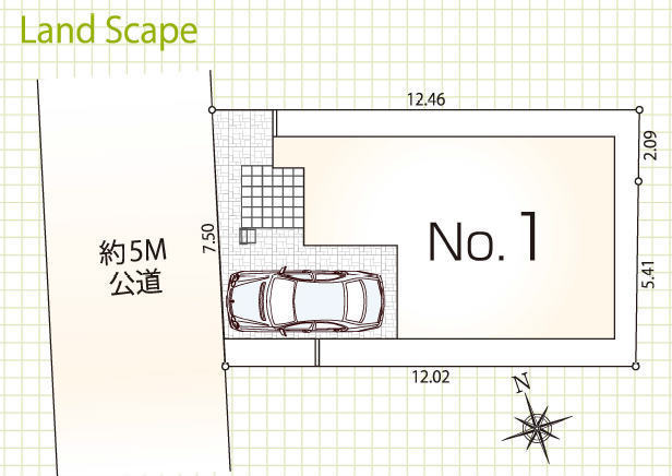 【manek~新築一戸建|調布市国領町】区画図