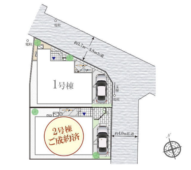 【＆ RESORT HOUSE 国領】区画図