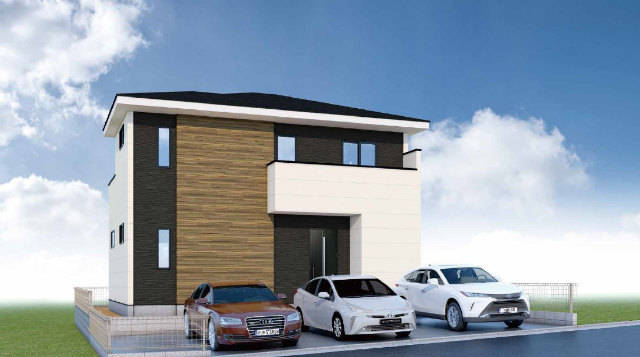 【KEIAI GRACE 麻生区東百合丘2期】外観パース