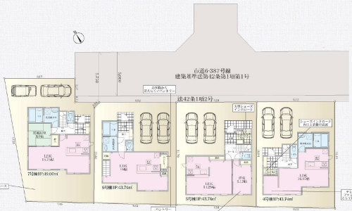 【リーブルガーデン.Ｓ 府中市西府町 第2】新築一戸建て全7棟｜「西府」駅徒歩8分 区画図 (2).jpg