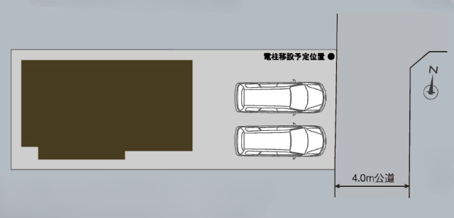 【メルディアの家～三鷹市井口418①】区画図
