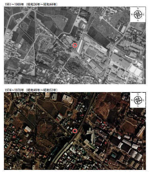 レーベンプラッツ調布小島町(京王多摩川駅・調布駅)新築一戸建て 土地の履歴：古地図・過去の航空写真 (2).jpg