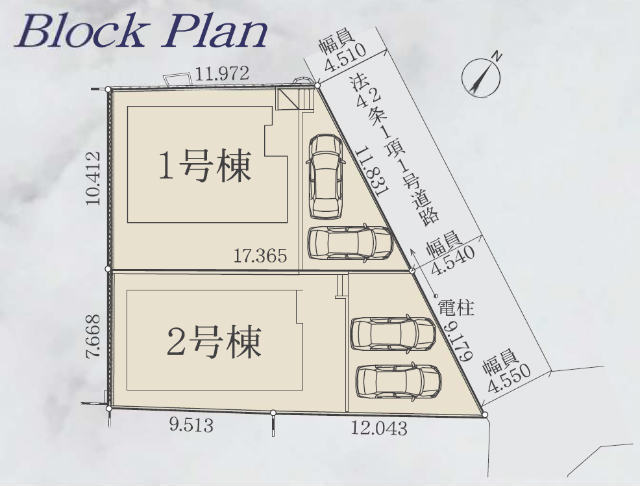 【FIT-ACE 五所塚1期区画図