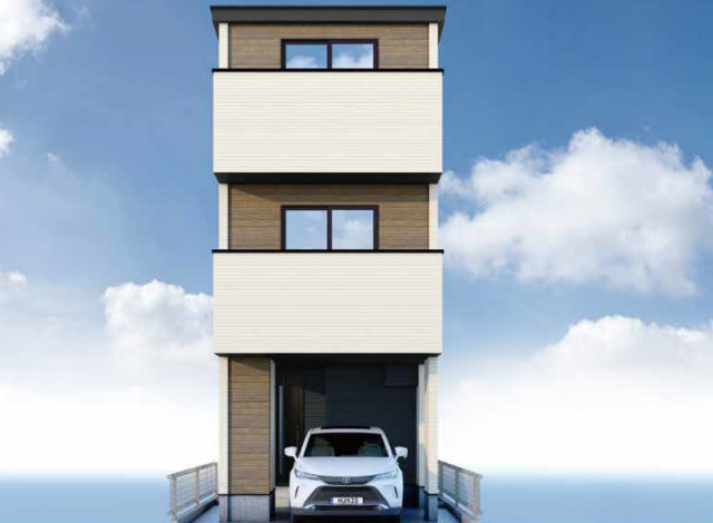 【KIS川崎市中原区苅宿2期】外観パース１