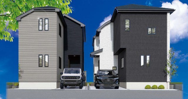 【グラファーレ調布市菊野台3期 外観パース