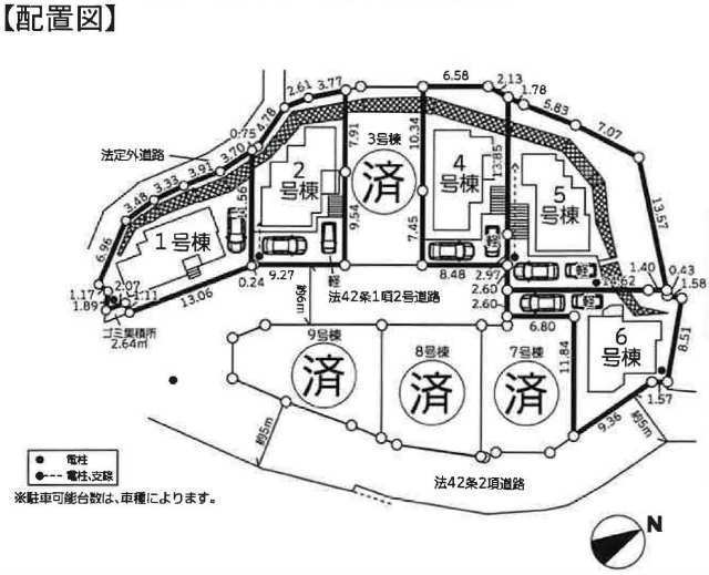 【ガルボシティー野津田町29期】区画図
