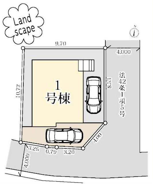 【リーブルガーデン.Ｓ宮前区野川本町2丁目】区画図