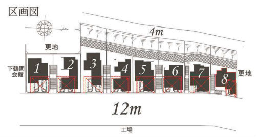 メルディアつきみ野 下鶴間 新築一戸建て：区画図.jpg