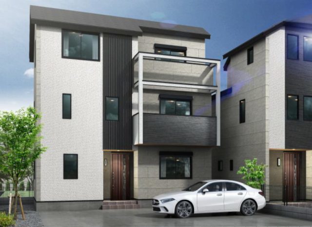 【フォーシーズンズコート元住吉】外観パース