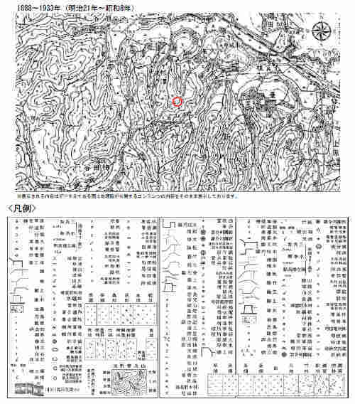 リーブルガーデン三保町 中山駅の新築一戸建て全5棟：土地の履歴：古地図・過去の航空写真 (1).jpg