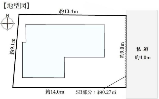 【新築一戸建｜中原区井田2丁目】区画図