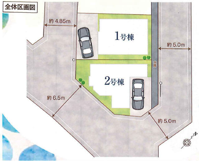 【ハートフルタウン府中住吉町3丁目】区画図