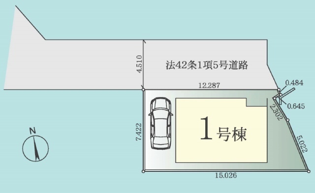 【FIT蟹ケ谷2期】区画図
