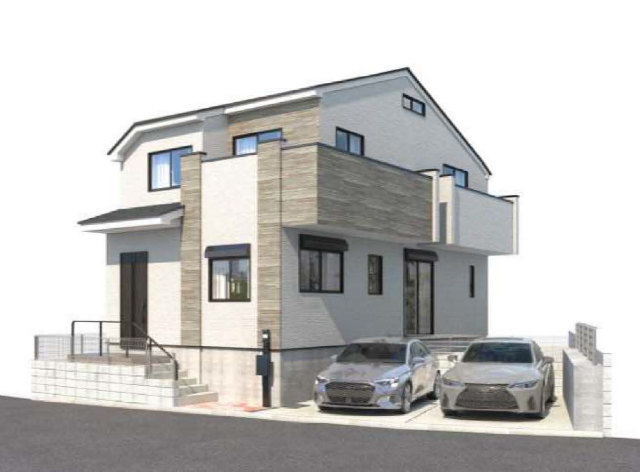 【ミラスモ青葉区市ヶ尾町0471①】外観パース