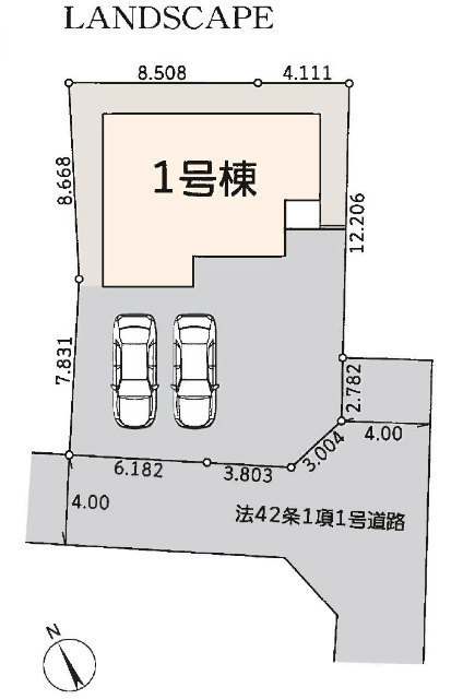 【リーブルガーデン王禅寺東5丁目】区画図