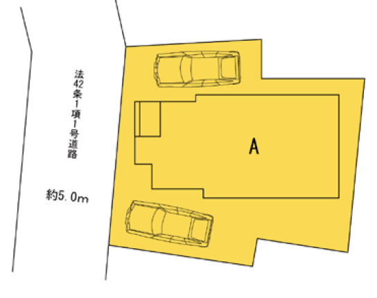 【ハートフルタウン南大谷1丁目1283番】区画図
