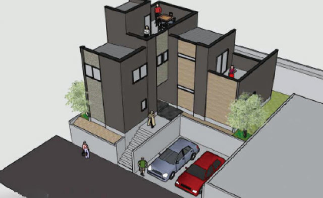【新築一戸建全1棟｜たちばな台2丁目】外観パース