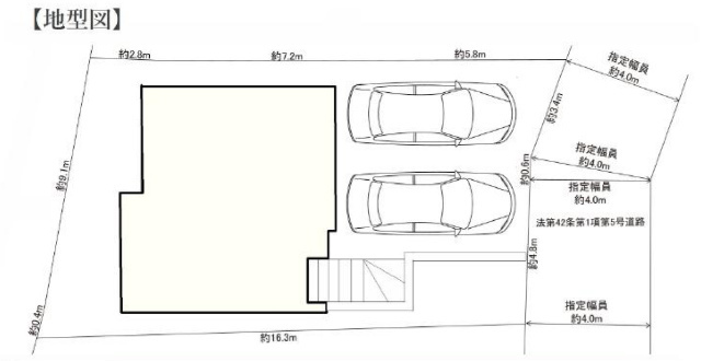 【デザイナーズ新築一戸建｜大曽根台】区画図