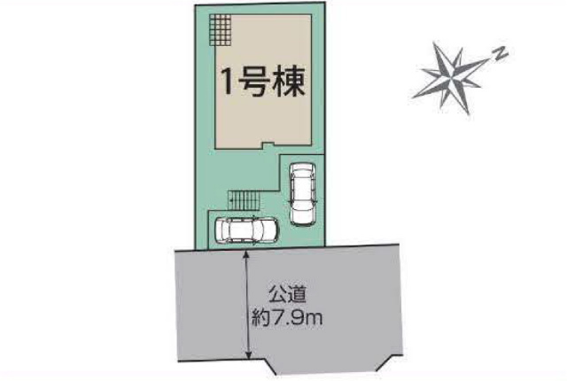 【ブルーミングガーデン真光寺3丁目】区画図