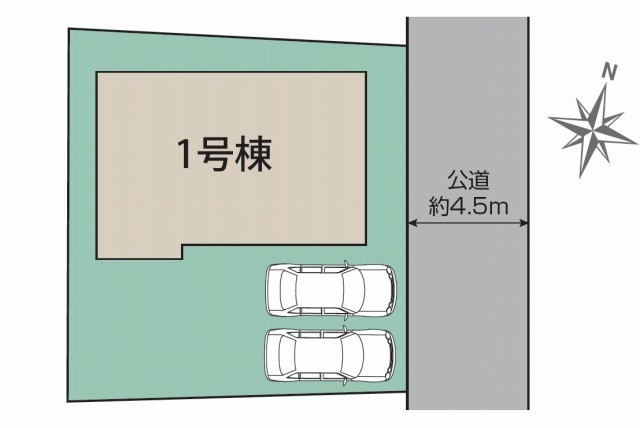 【ブルーミングガーデン上麻生7丁目】区画図