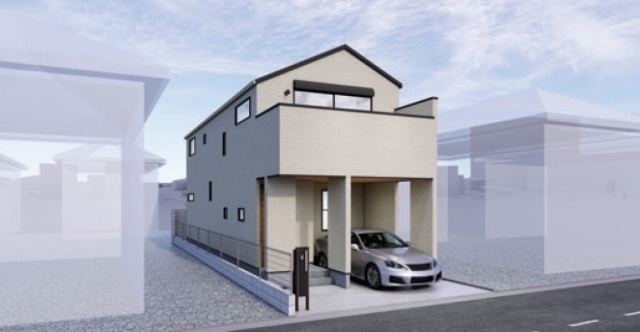 【レジデンス高田東1丁目Ⅱ 外観パース