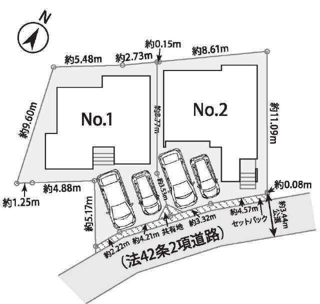 【ニュービルドシリーズ鴨居町1期】区画図